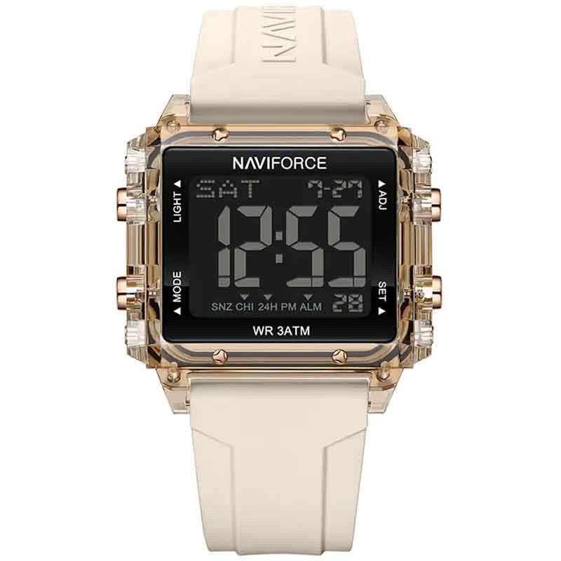 ساعت مچی دیجیتال نیوی فورس مدل NF 7101 RG BG